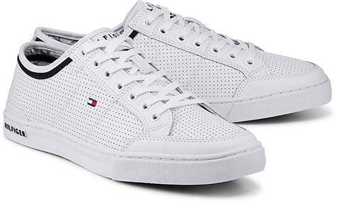 tommy hilfiger corporate sneakers weiss günstiger